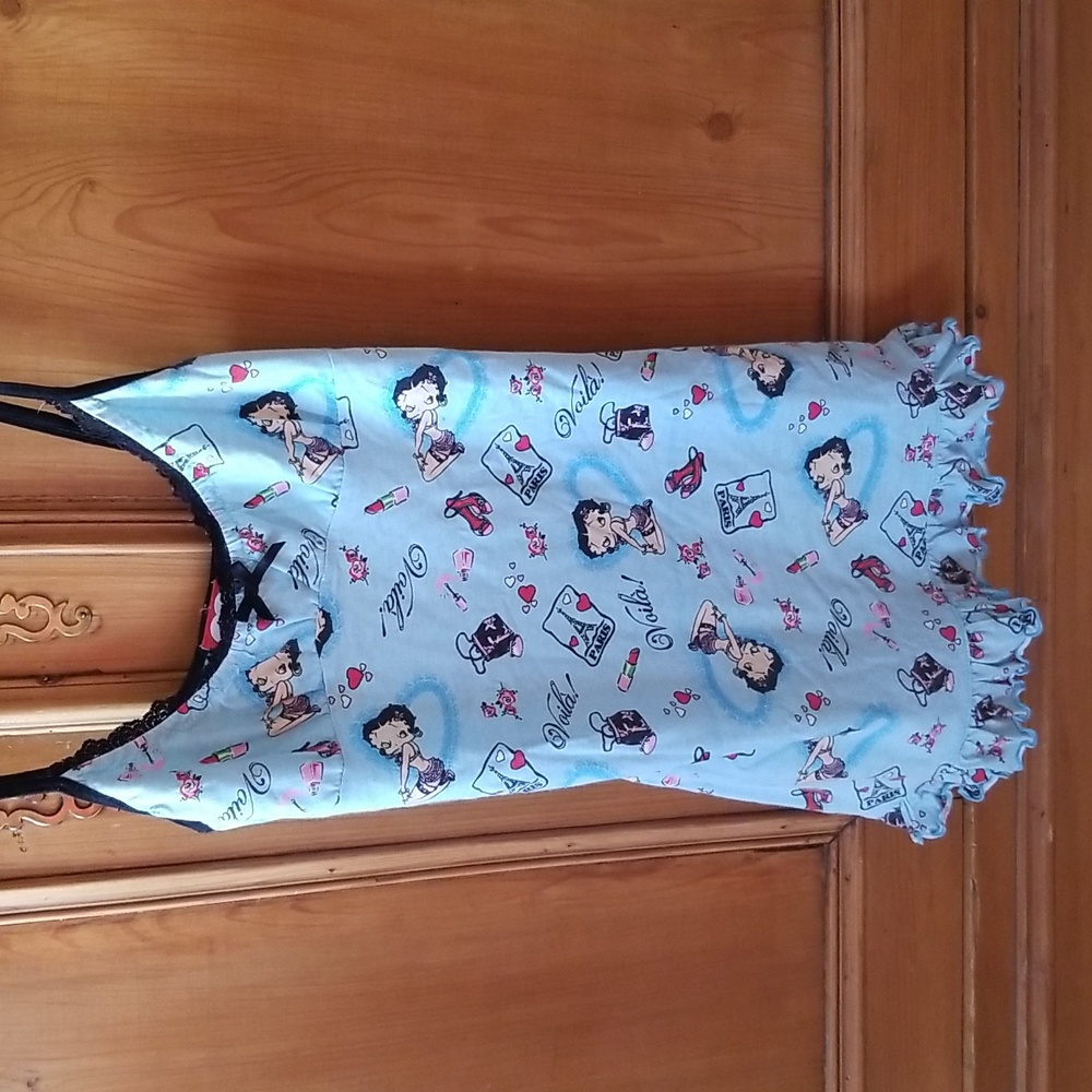 Betty Boop Print Sleepdress